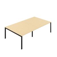 Synergy Meeting Table (FSC) : Goal Post Leg : 2800 1600 Maple/Black
