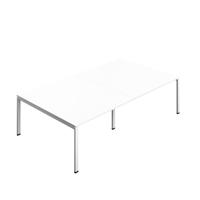 Synergy Meeting Table (FSC) : Goal Post Leg : 2800 1600 White/White