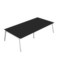 Synergy Meeting Table (FSC) : A-Frame Leg : 3200 1600 Black/White