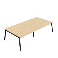 Synergy Meeting Table (FSC) : A-Frame Leg : 3200 1600 Nova Oak/Black