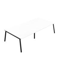 Synergy Meeting Table (FSC) : A-Frame Leg : 3200 1600 White/Black