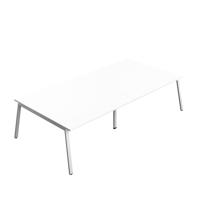 Synergy Meeting Table (FSC) : A-Frame Leg : 3200 1600 White/Silver