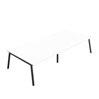 Synergy Meeting Table (FSC) : A-Frame Leg : 3600 1600 White/Black