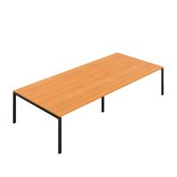 Synergy Meeting Table (FSC) : Goal Post Leg : 3600 1600 Beech/Black