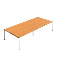 Synergy Meeting Table (FSC) : Goal Post Leg : 3600 1600 Beech/White
