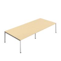 Synergy Meeting Table (FSC) : Goal Post Leg : 3600 1600 Maple/White