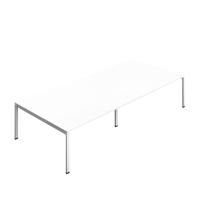 Synergy Meeting Table (FSC) : Goal Post Leg : 3600 1600 White/White