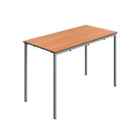 Titan Welded Frame Table 1200x600x760 Beech/Grey
