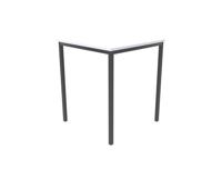 Titan Welded Frame Table 600x600x710 Grey/Black