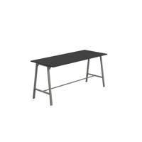 Titan High Maker Rectangular Table  1200 X 1000 Anthracite/Black