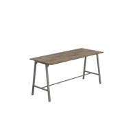 Titan High Maker Rectangular Table  1200 X 1000 Anthracite/Grey Nebraska Oak