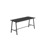 Titan High Maker Rectangular Table  1200 X 1000 Black/Black
