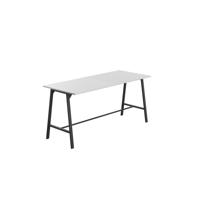 Titan High Maker Rectangular Table  1200 X 1000 Black/White