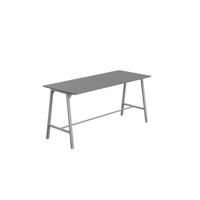 Titan High Maker Rectangular Table  1200 X 1000 Silver/Anthracite