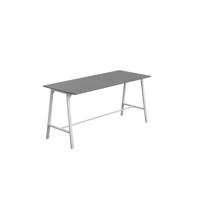 Titan High Maker Rectangular Table  1200 X 1000 White/Anthracite