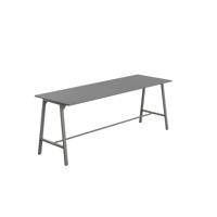 Titan High Maker Rectangular Table  1500 X 1000 Anthracite/Anthracite