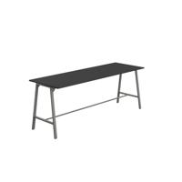 Titan High Maker Rectangular Table  1500 X 1000 Anthracite/Black