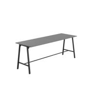 Titan High Maker Rectangular Table  1500 X 1000 Black/Anthracite