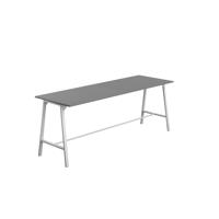Titan High Maker Rectangular Table  1500 X 1000 White/Anthracite