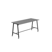 Titan Mobile High Maker Rectangular Table  1200 X 1000 Black/Anthracite