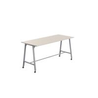 Titan Mobile High Maker Rectangular Table  1200 X 1000 Silver/Grey