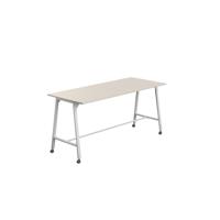 Titan Mobile High Maker Rectangular Table  1200 X 1000 White/Grey