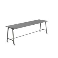 Titan Mobile High Maker Rectangular Table  1800 X 1000 Anthracite/Anthracite