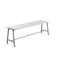 Titan Mobile High Maker Rectangular Table  1800 X 1000 Anthracite/White