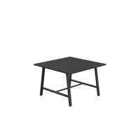 Titan Low Maker Rectangular Table  1200 X 1000 Black/Black