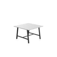 Titan Low Maker Rectangular Table  1200 X 1000 Black/White
