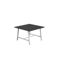 Titan Low Maker Rectangular Table  1200 X 1000 White/Black
