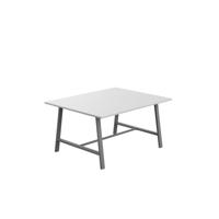 Titan Low Maker Rectangular Table  1500 X 1000 Anthracite/White