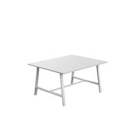 Titan Low Maker Rectangular Table  1500 X 1000 White/White