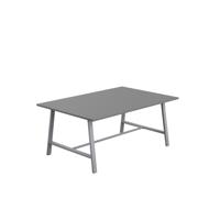 Titan Low Maker Rectangular Table  1800 X 1000 Silver/Anthracite