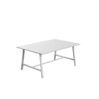 Titan Low Maker Rectangular Table  1800 X 1000 White/White