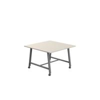 Titan Mobile Low Maker Rectangular Table  1200 X 1000 Anthracite/Grey