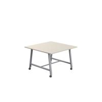 Titan Mobile Low Maker Rectangular Table  1200 X 1000 Silver/Grey