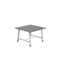 Titan Mobile Low Maker Rectangular Table  1200 X 1000 White/Anthracite