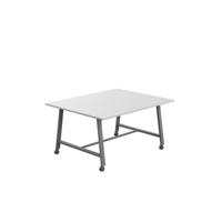 Titan Mobile Low Maker Rectangular Table  1500 X 1000 Anthracite/White
