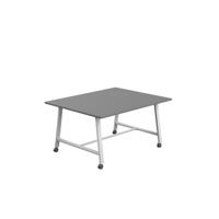 Titan Mobile Low Maker Rectangular Table  1500 X 1000 White/Anthracite