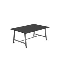 Titan Mobile Low Maker Rectangular Table  1800 X 1000 Anthracite/Black