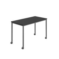 Titan Mobile Rectangular Table  1200 X 600 Anthracite/Black