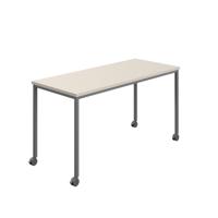 Titan Mobile Rectangular Table  1800 X 600 Anthracite/Grey