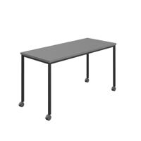 Titan Mobile Rectangular Table  1800 X 600 Black/Anthracite