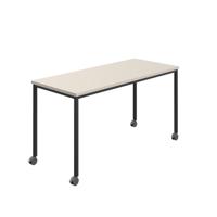 Titan Mobile Rectangular Table  1800 X 600 Black/Grey