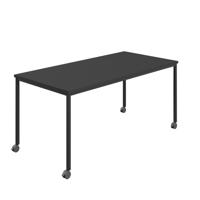 Titan Mobile Rectangular Table  1800 X 800 Black/Black