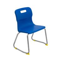 Titan Skid Base Chair Size 3 Blue