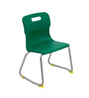 Titan Skid Base Chair Size 3 Green