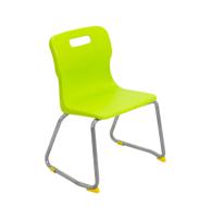 Titan Skid Base Chair Size 3 Lime