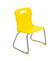 Titan Skid Base Chair Size 3 Yellow